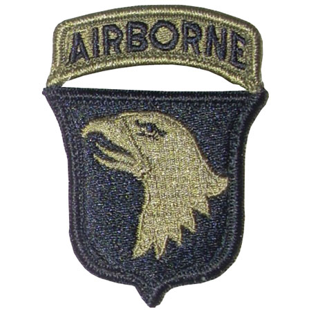 Sta-Brite 101st Airborne Patch with Airborne Tab